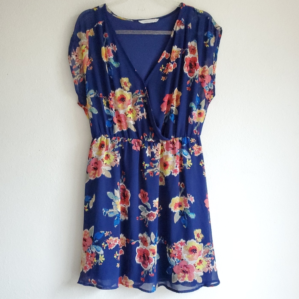 floral dress size M